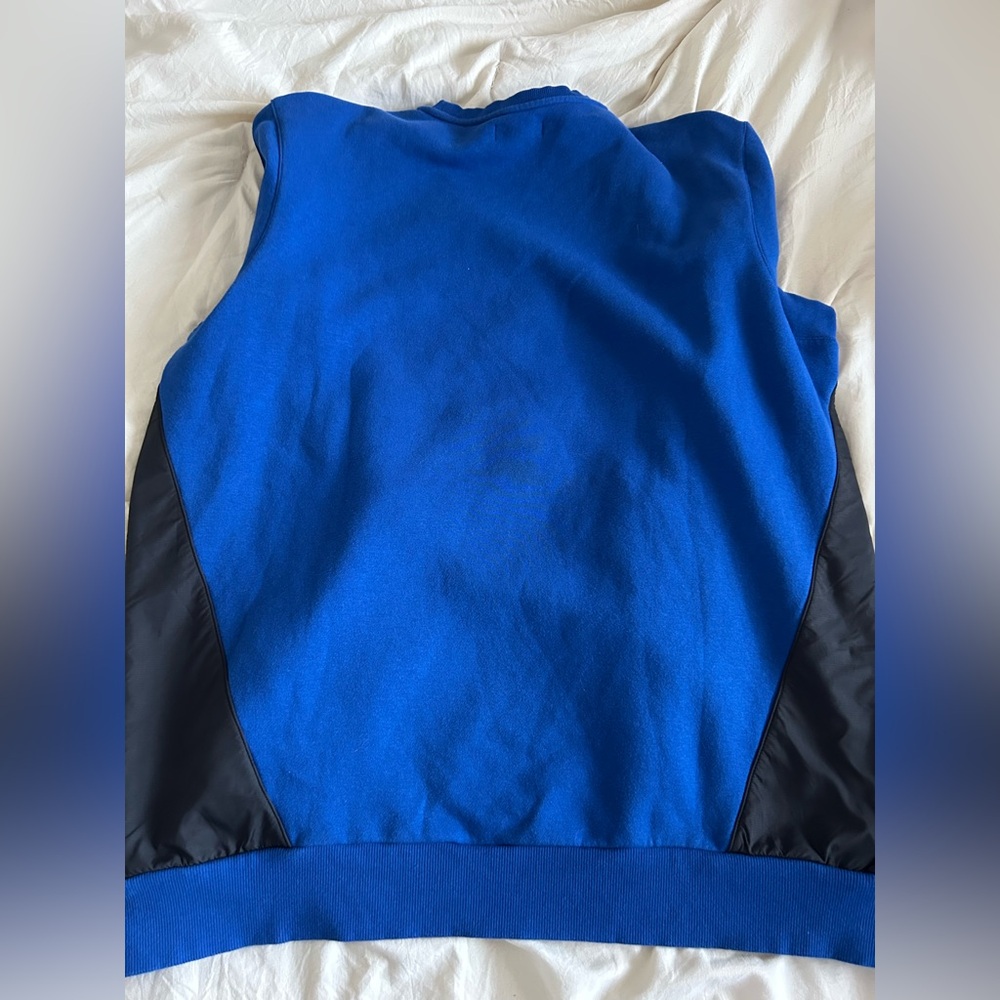 Adidas Blue Crewneck Sweater with Black Details - Picture 2 of 2